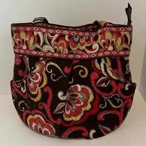 Vera Bradley Floral Bag Designer Hip Multicolors